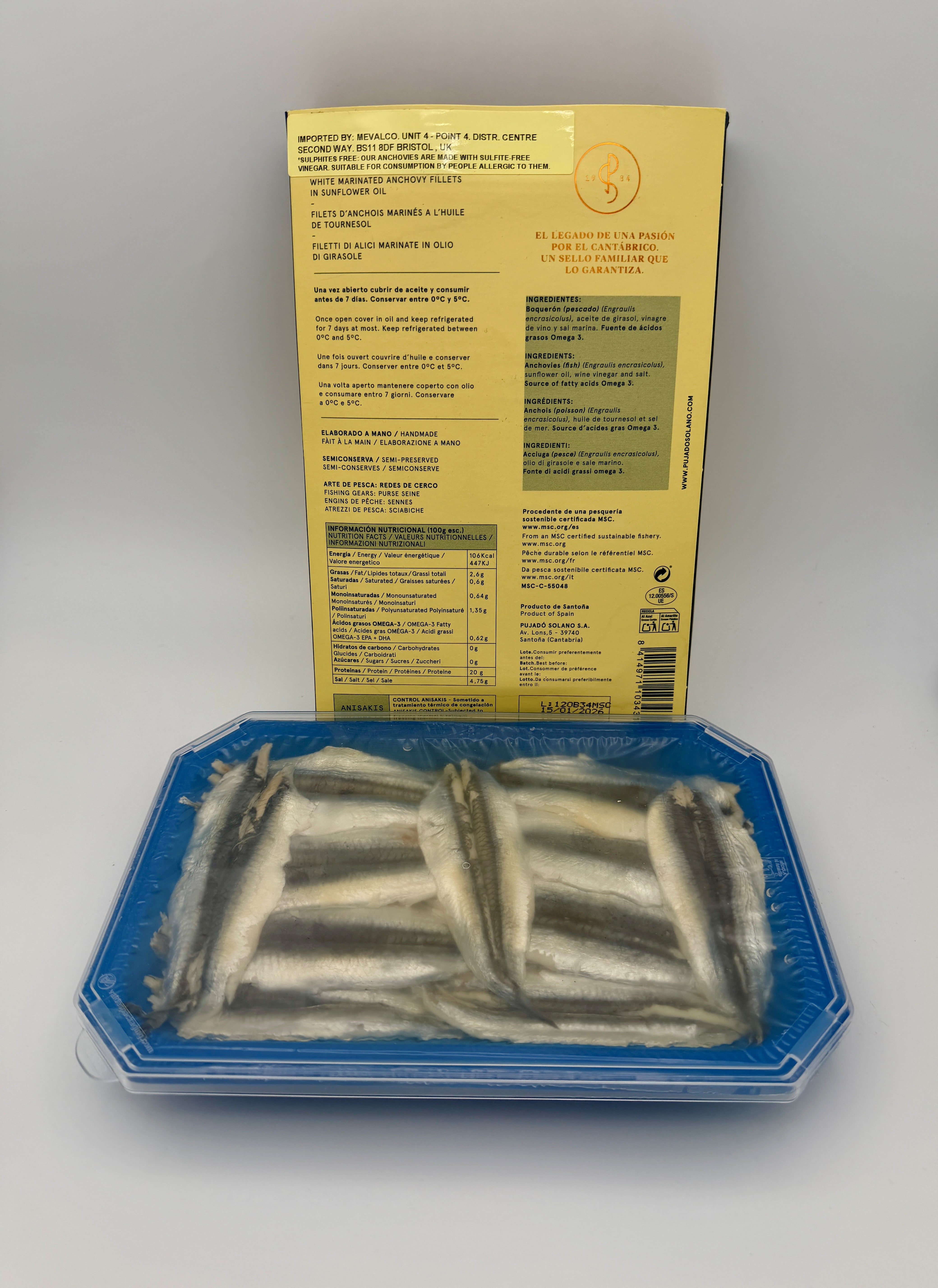 Marinated Boquerones