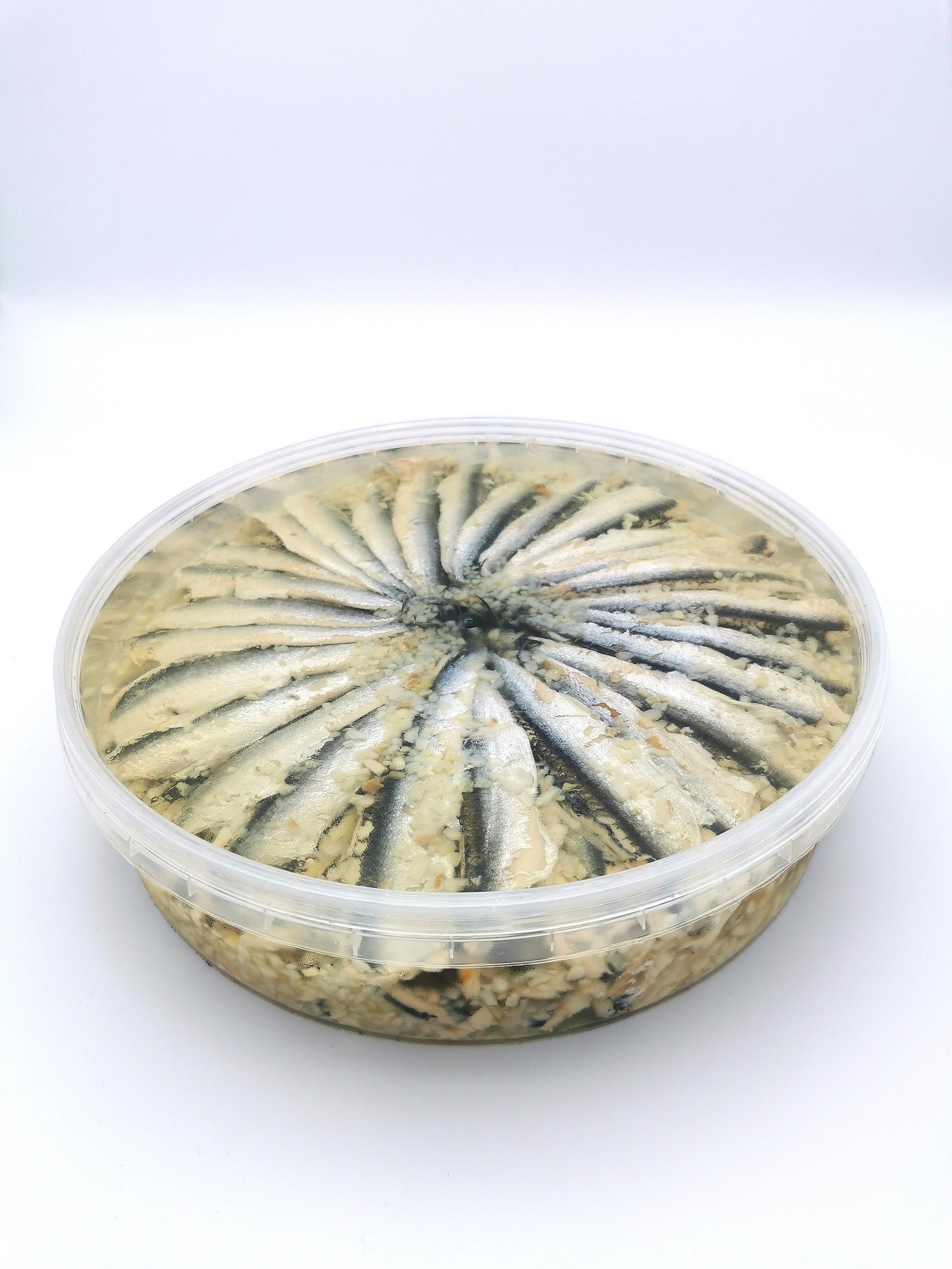 Garlic Anchovies in Oil
