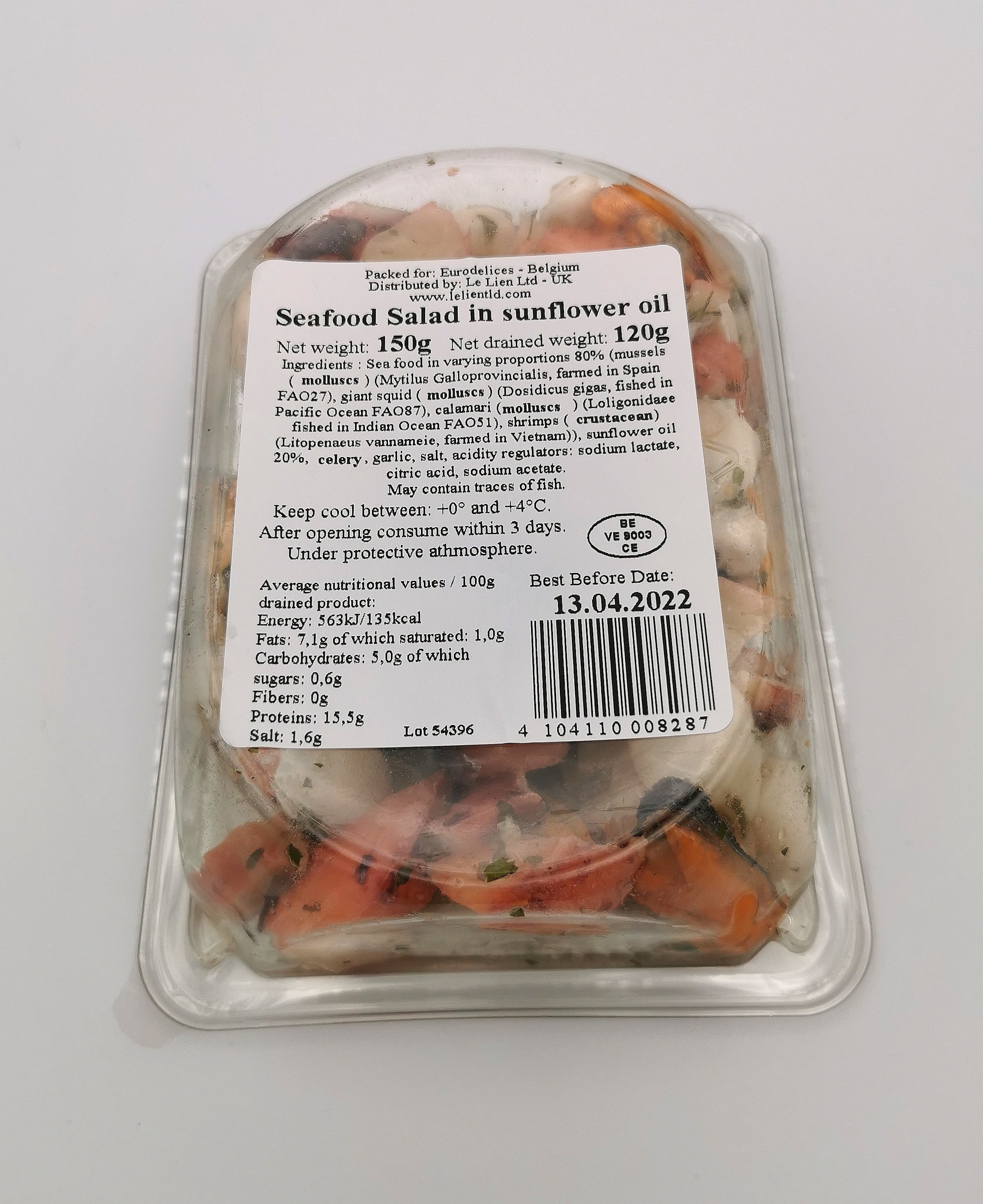 Seafood Salad in Oil