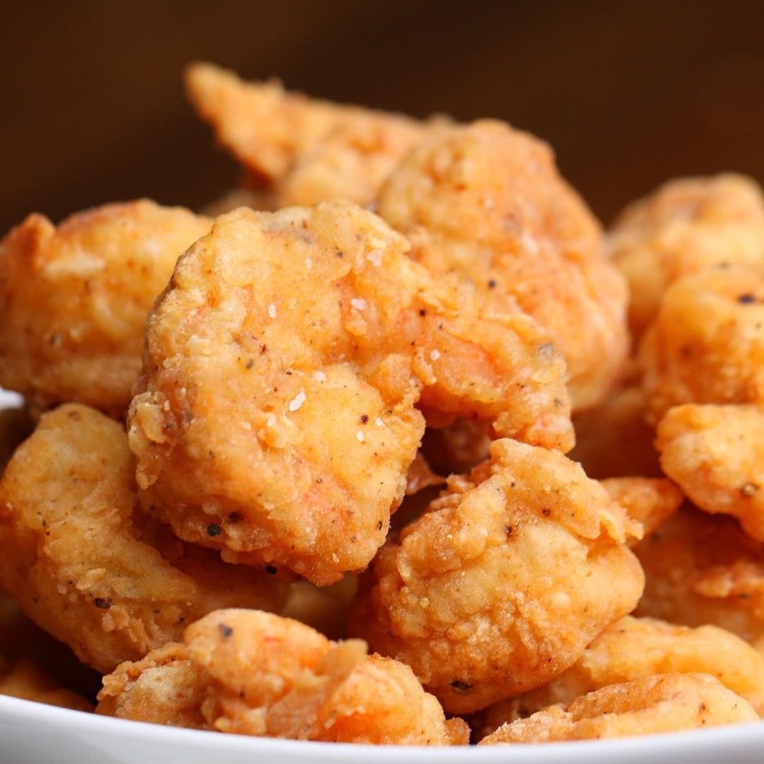 Blazing Fiery Popcorn Shrimp