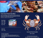 Load image into Gallery viewer, Fresh Deluxe Hand-Picked Crab Claw Meat
