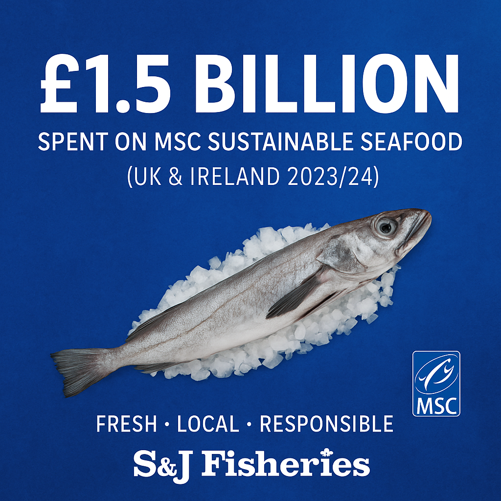 🌊 £1.5 Billion Spent on Sustainable Seafood — Why It Matters More Than Ever