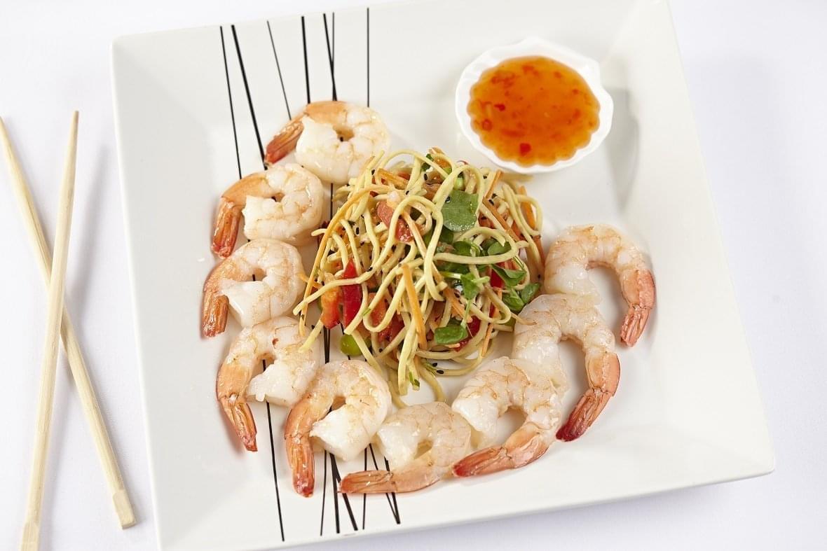 Cooked Tiger Prawns