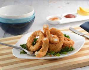 Hand-Cut Panko Squid Rings