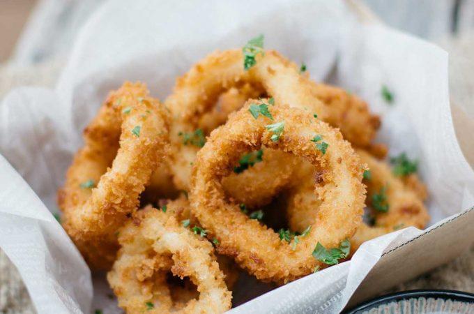 Hand-Cut Panko Squid Rings