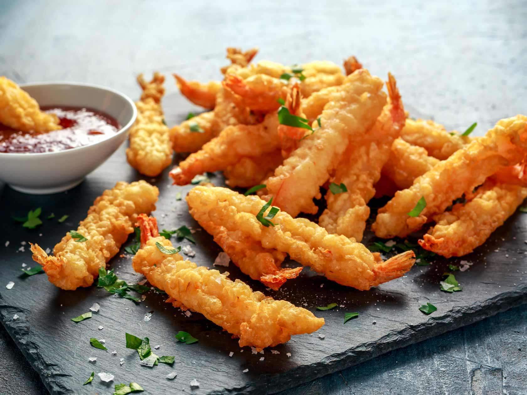 Tempura Battered King Prawns - S&J Fisheries